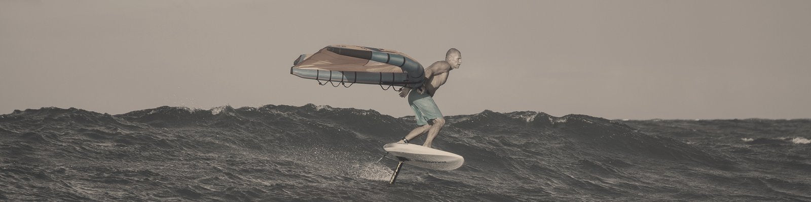 Foiling Landing Page Hero